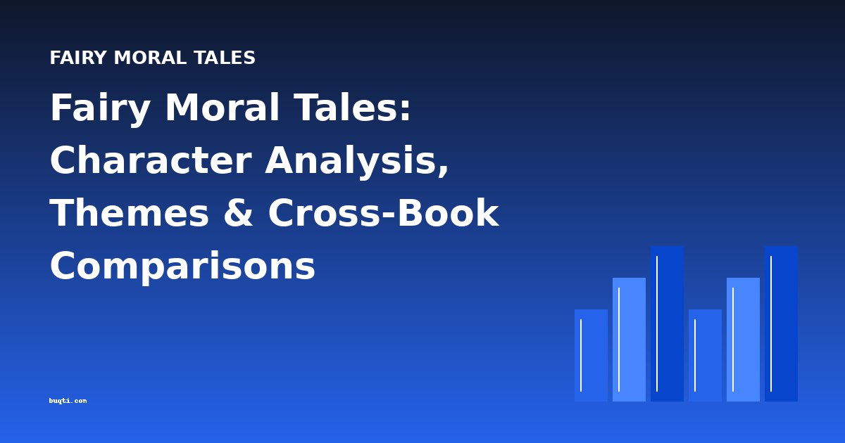 Fairy Moral Tales: Character Analysis, Themes & Cross-Book Comparisons
