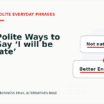 Polite Ways to Say ‘I will be late’